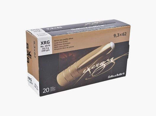 Sellier & Bellot 250grs XRG 20SZT 9,3x62