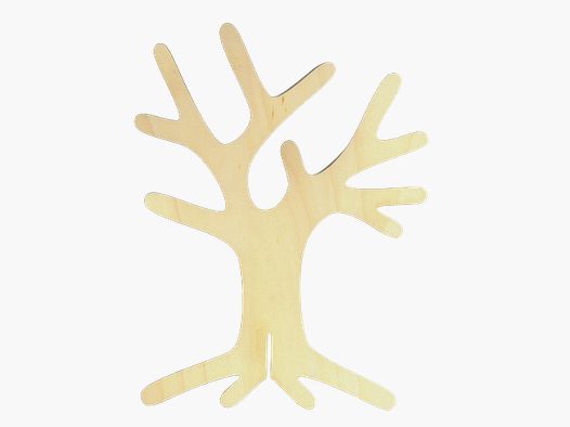 Soporte de madera "Árbol de manualidades"