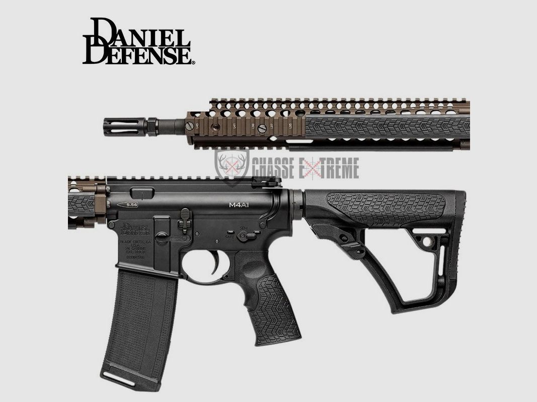 Büchse DANIEL DEFENSE M4a1 Schwarz/Fde 14,5'' Kal. 5,56, Bild 2 von 3
