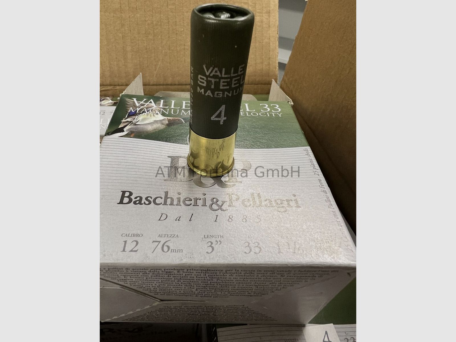 Baschieri & Pellagri Valle Steel Magnum *Bez ołowiu* HV 12/76 33 g, 3,1 mm, zdjęcie 1 z 3