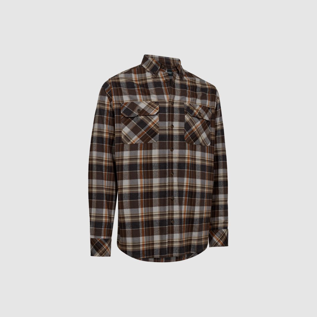 DEERHUNTER ROBERT HEMD BROWN CHECK, Bild 1 von 2