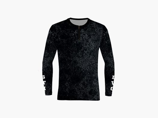 DED STI Competition T-shirt a maniche lunghe Scuro, taglia: S, Tipo di abbigliamento: Regular (Uomini)