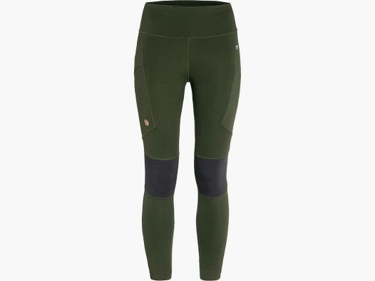 Fjällräven Damen Hose Abisko Trekking Tights Pro Deep Forest-Iron Grey