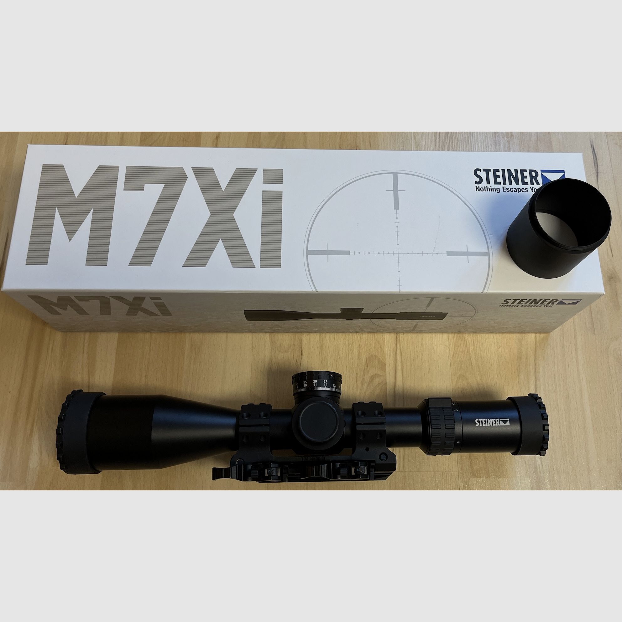 Steiner M7Xi 4-28x56 MSR2, Eratac Blockmontage