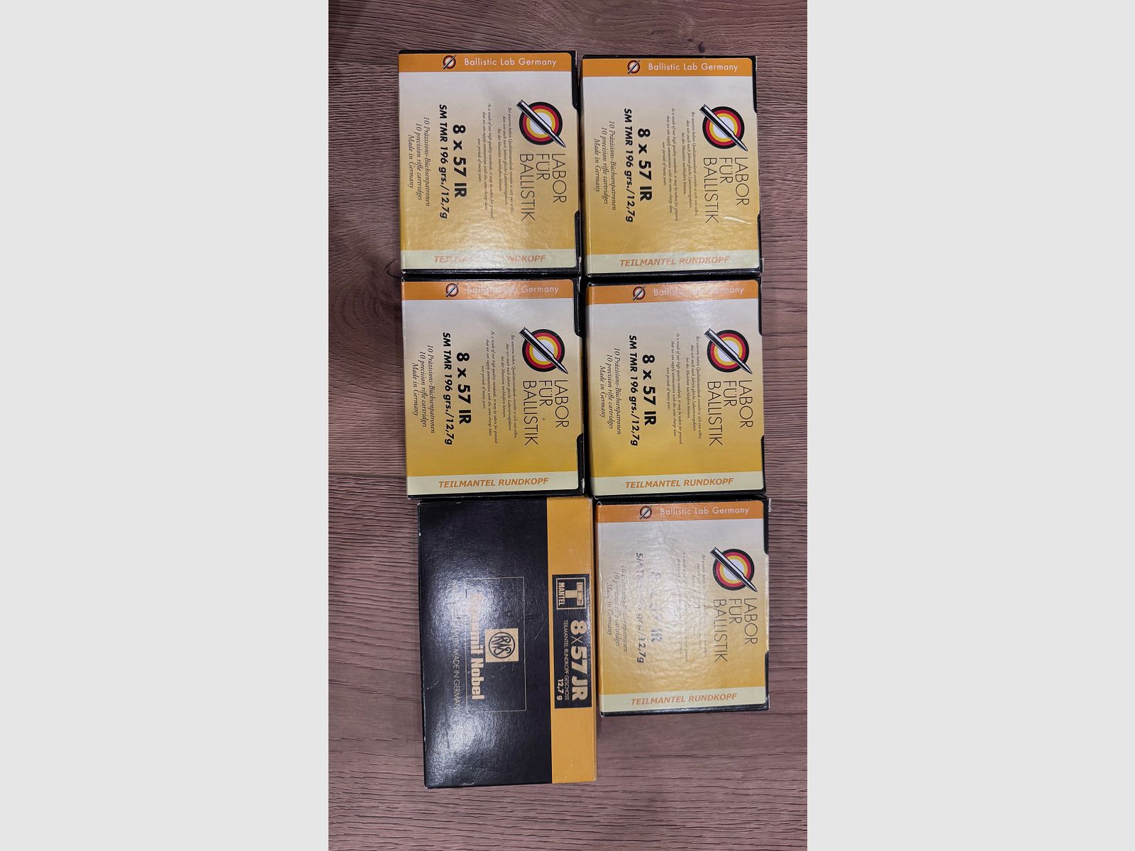 Labor Für Ballisic  LFB Munition 8x57 IR