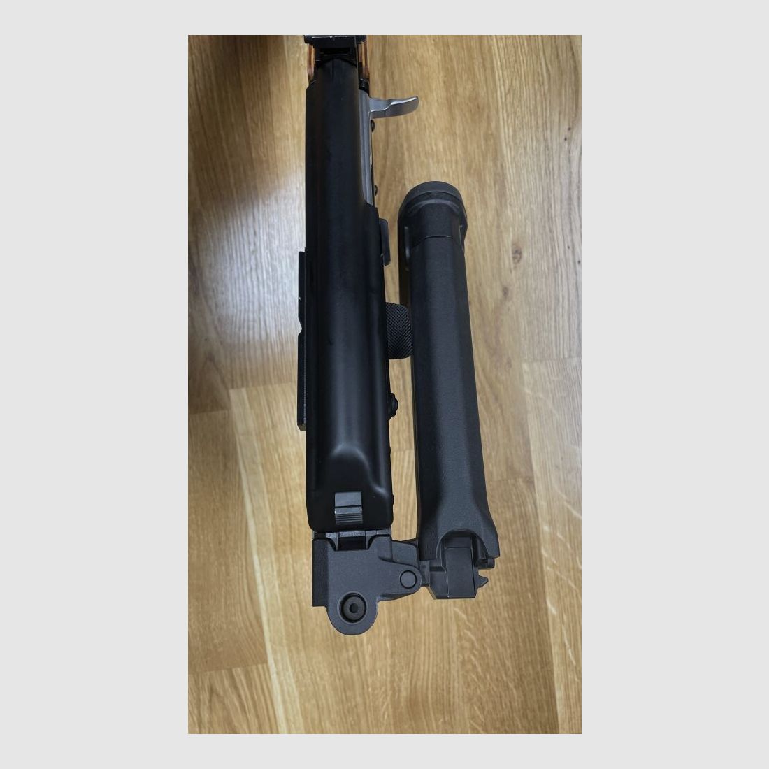 con calcio pieghevole Magpul WBP Mini Jack - pistola semiautomatica 7,62x39 con calcio pieghevole Magpul Zhukov-S - Made in Polonia - sistema AKM AK47 AK74 Mini Jack, immagine 5 di 6