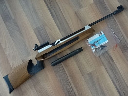 Walther CG 90 - Co² Match Gewehr - 2 Kartuschen - Fülladapter - Werkzeug