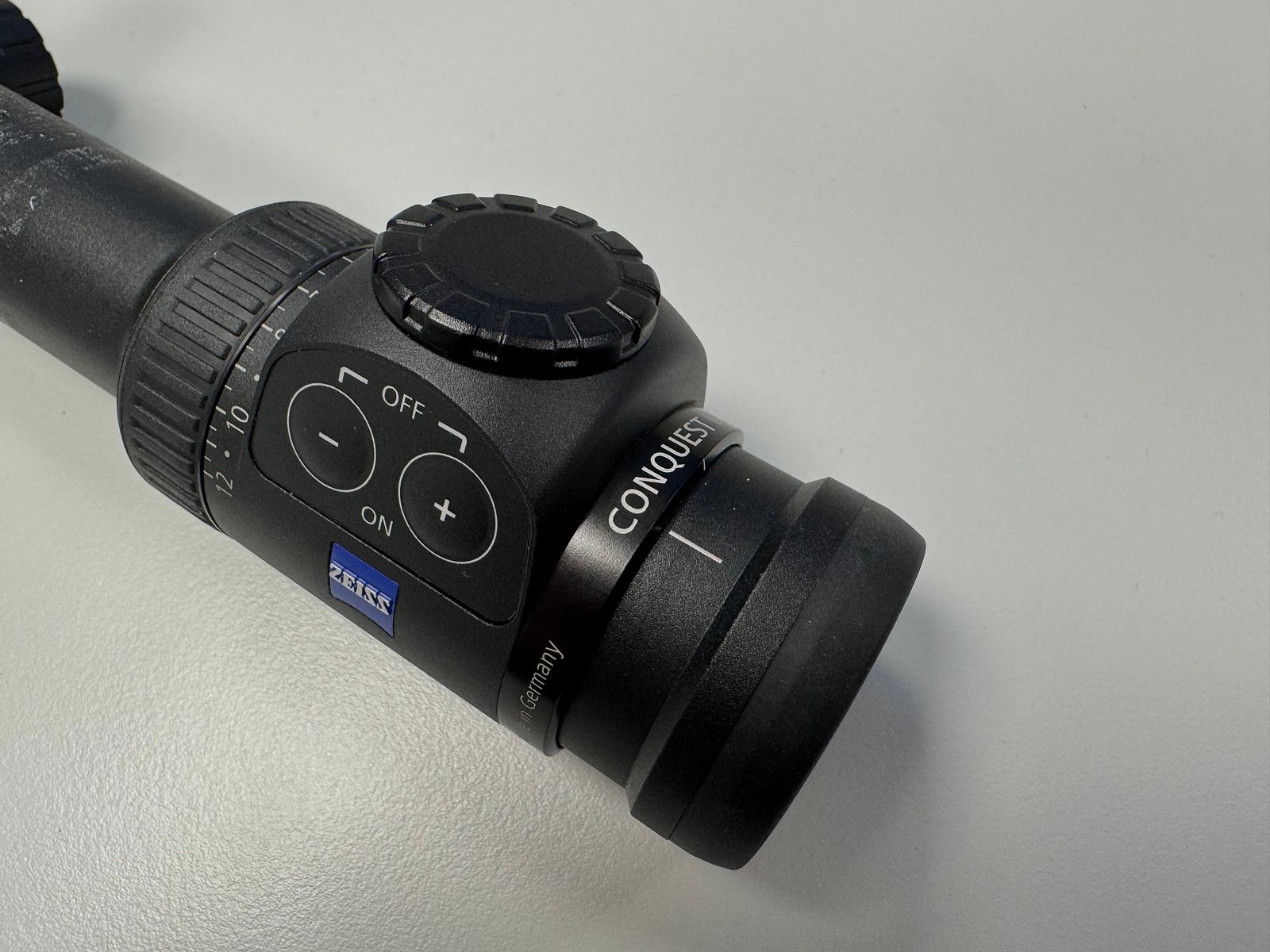 Zeiss Zielfernrohr mit Montage Conquest DL 3-12 x 50