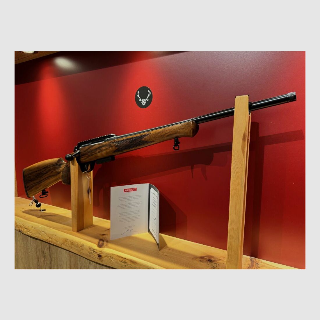 Anschütz 1771 G-15x1 Deutscher Schaft,51cmLL,Druckpunktabzug
