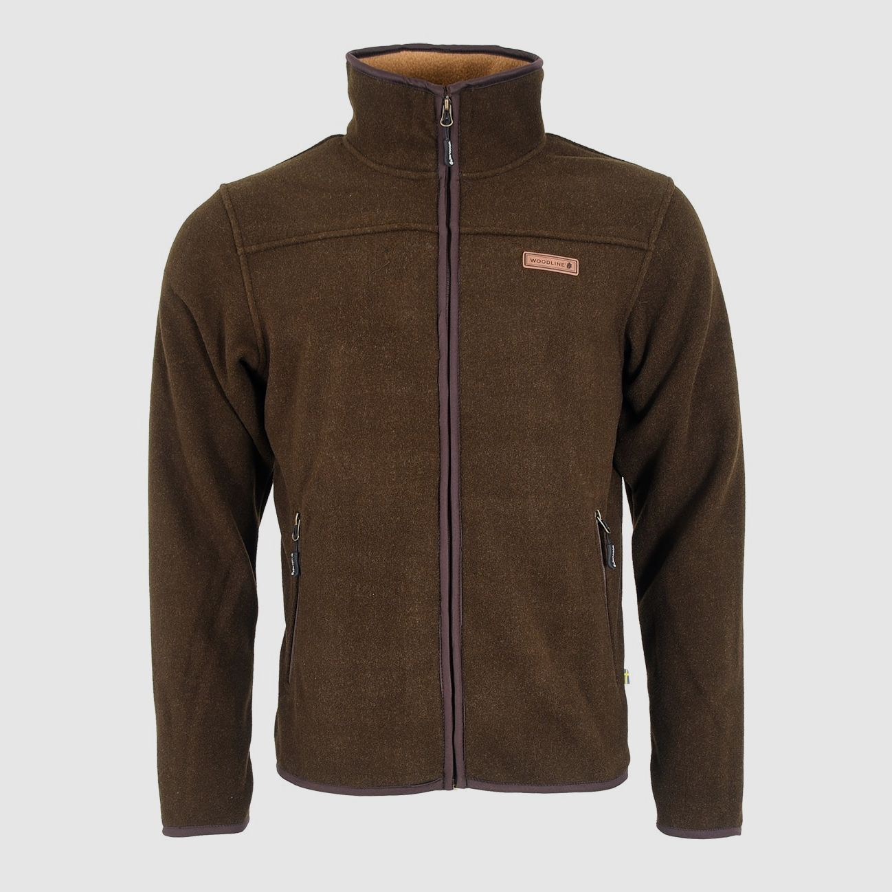 Woodline Bolmen Fleecejacke Herren Braun -M
