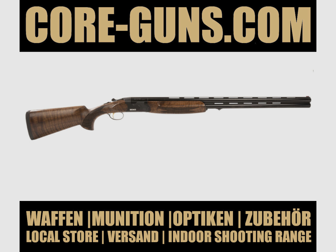 Brenner BF18 over-and-under shotgun 76cm barrel length caliber 12/76 immediately available RRP: 1299€