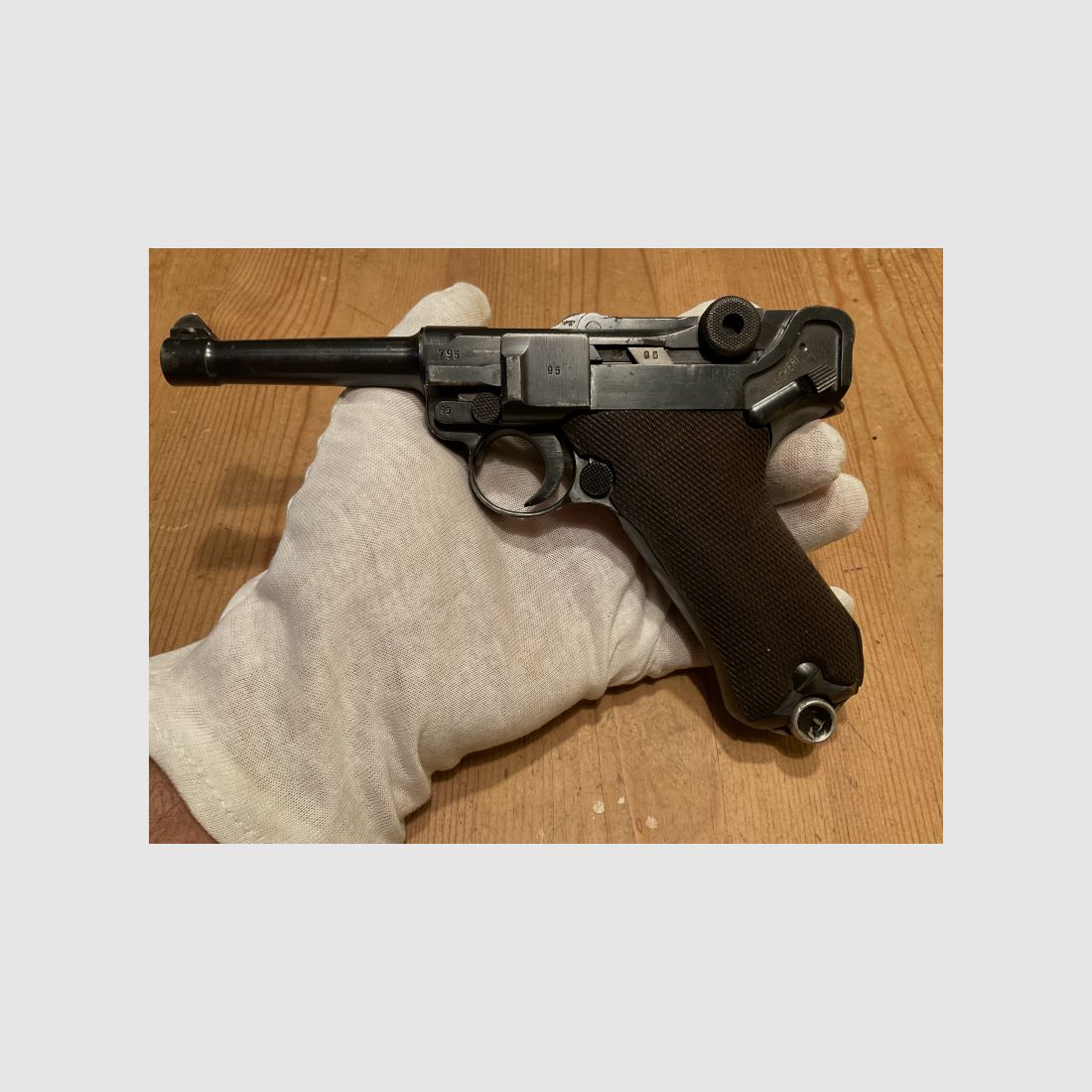 Pistole Mauser P08 byf 41 im Kaliber 9mmLuger SNR 795