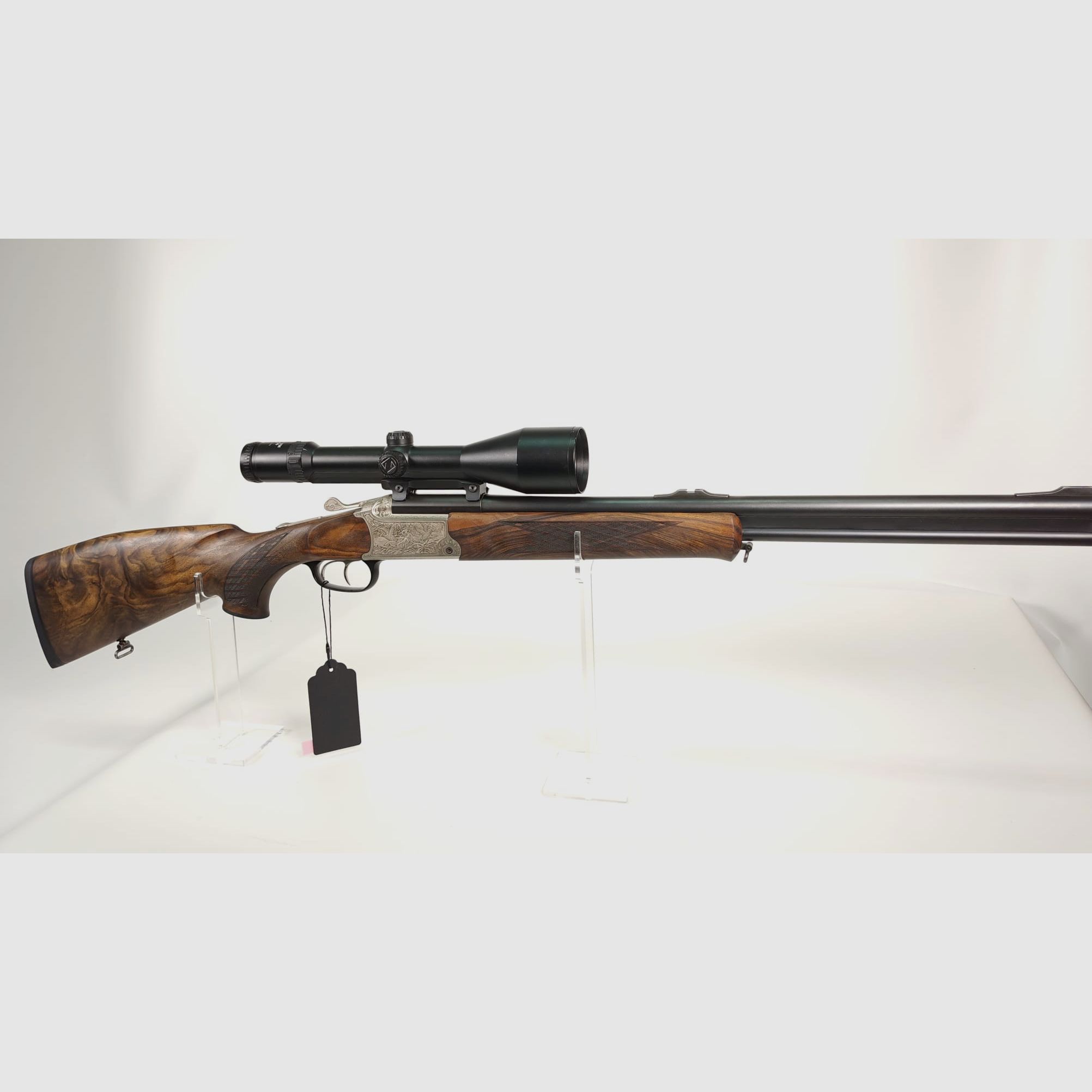 Blaser BBF 95 Luxus 7x65 R / 12/70 mit Zeiss Diavari VM 3–12x56 T* – exklusives Schaftholz, Bild 2 von 12