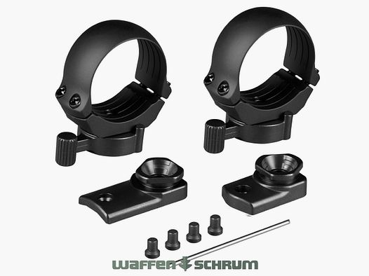 Montage de bague Sauer Hexa-Lock D=30mm