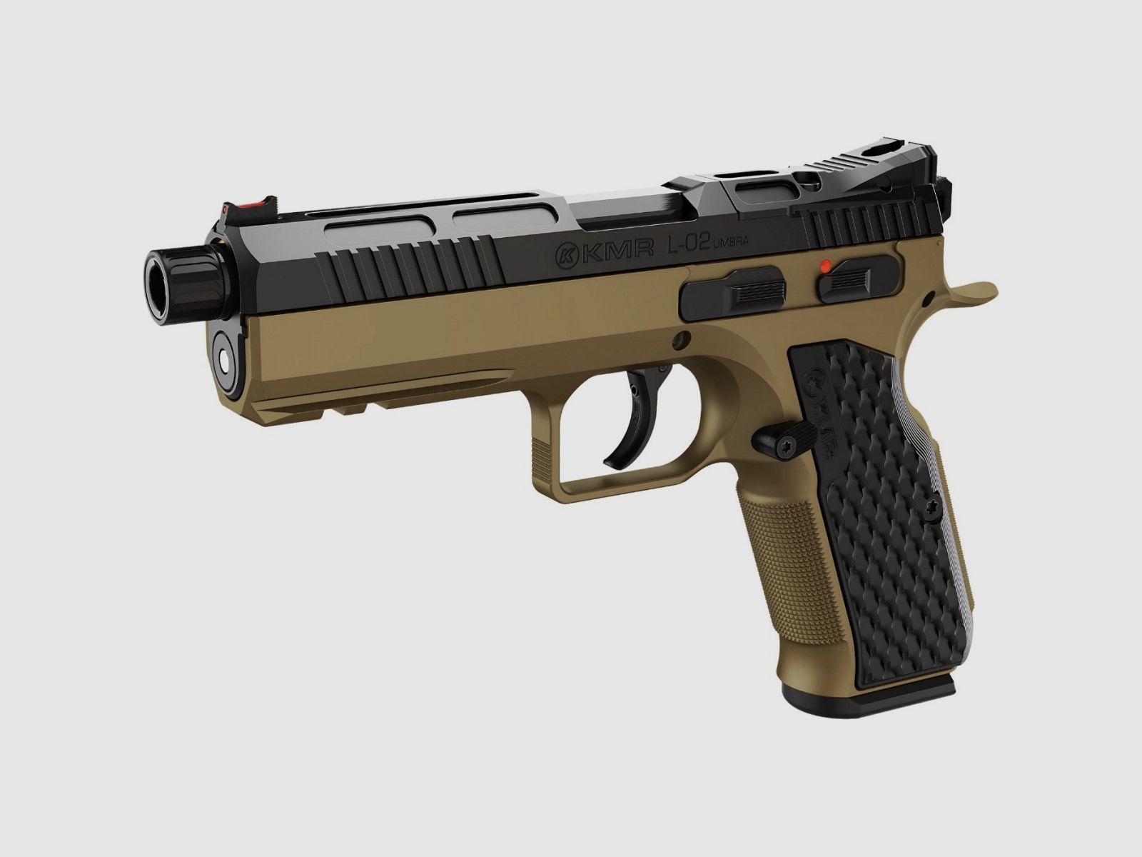 Pistool KMR L-02 Umbra OR SR M13,5x1 SA/DA BROWN/BLACK, afbeelding 2 van 9