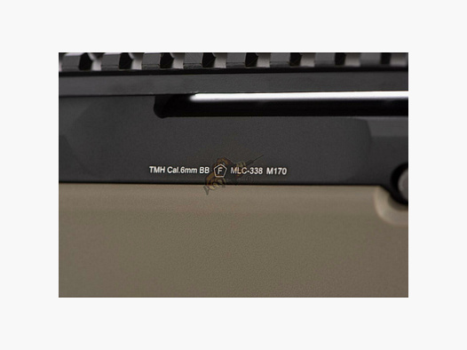 MLC-338 Bolt Action Sniper Rifle Deluxe Edition 165m/s vrij vanaf 18 jaar -F- | Maple Leaf Olijf