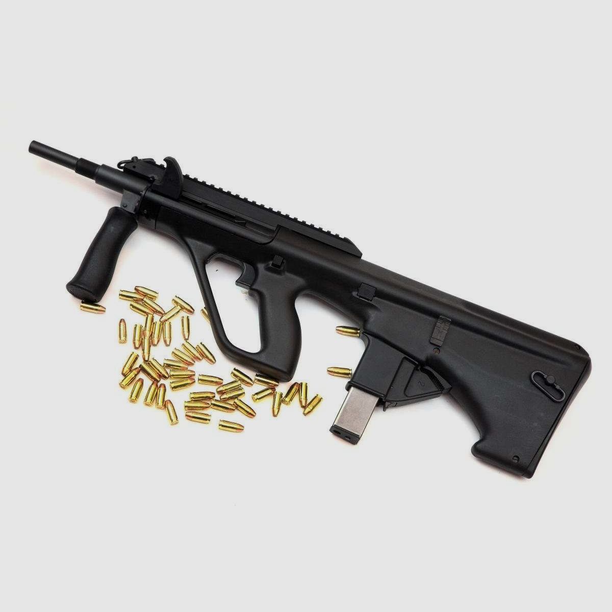 STEYR KARABINEN AUG-SA A3 OHNE OPTIK MIT PICATINNY-SCHIENEN Kal. 9mm LUGER, Bild 4 von 7