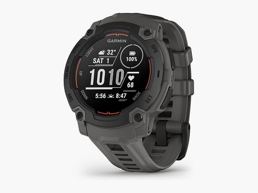Garmin GPS-Uhr - Instinct E 45 - Schwarz / Grau