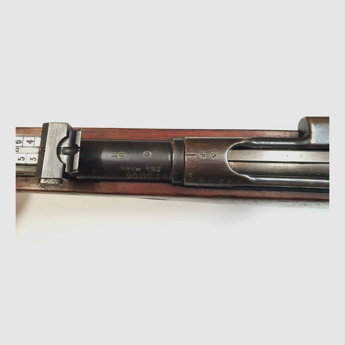 Fábrica de armas de Berna Rifle de repetición W+F Berna Rifle largo suizo IG96-11 Cal. 7,5x55 suizo