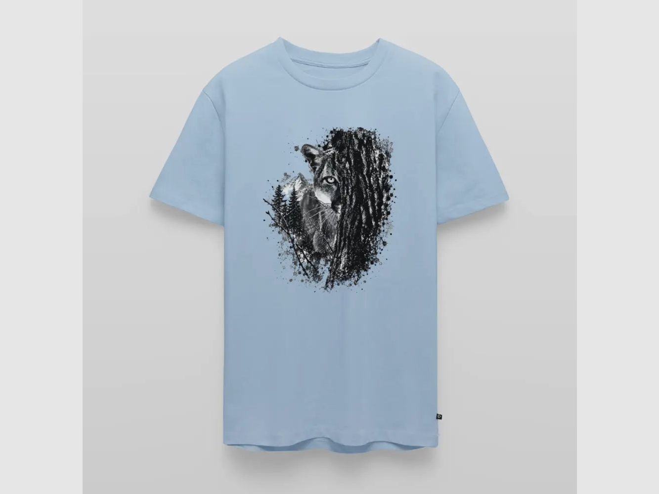 PUMA Men´s Premium T-Shirt „Lauernder Puma"