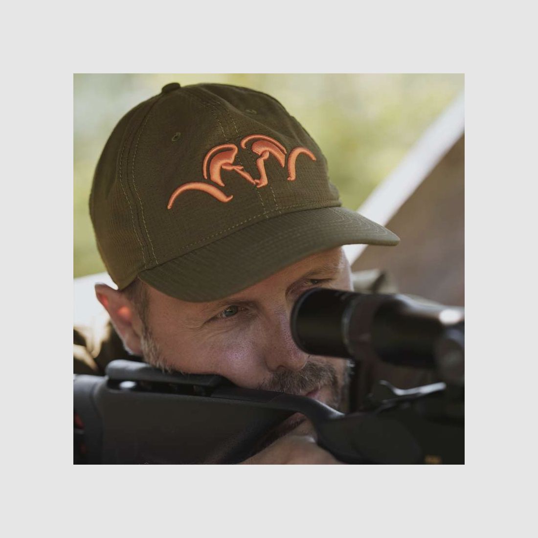Blaser HunTec AirFlow Kappe Dark Olive – Atmungsaktive Jagdkappe für warme Tage, Bild 4 von 5