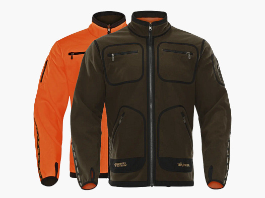 Härkila Fleece Giacca Reversibile Kamko