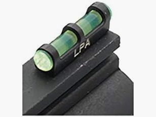 LPA Punto de mira con Base metálica para orificio 3mm, Fibra optica Verde.