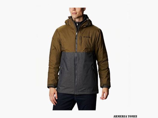 GIACCA – UOMO – COLUMBIA – RIDGE GATES™ INTERCHANGE Shark Twill, Olive Green Slub