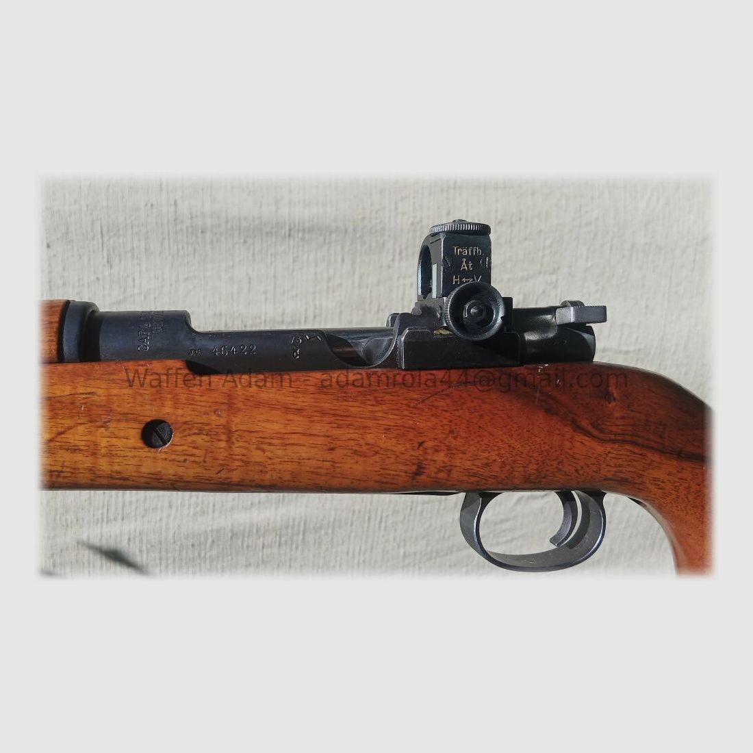 Mauser Carl Gustaf M.63, Söderin Diopter, Adlerauge