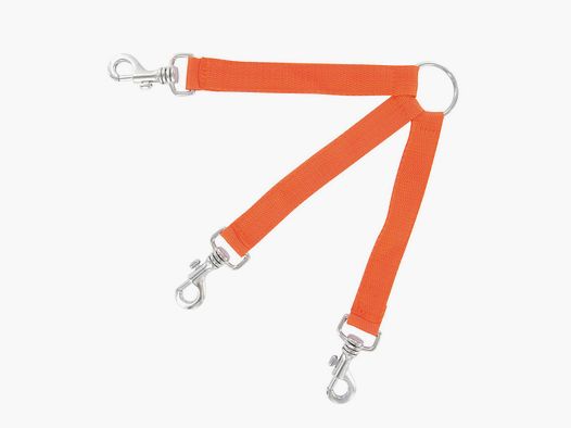 GMT Outdoor Nylon Rinforzato Fluo - Controllo Sicuro di 2 o 3 Cani da Caccia