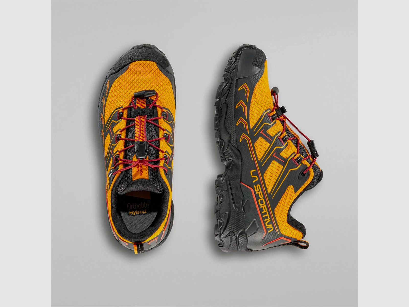 ZAPATOS – NIÑO/A – LA SPORTIVA – ULTRA RAPTOR II JR GTX Papaya/Sangria, imagen 4 de 7