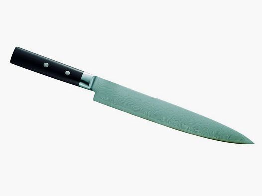 Coltello da chef giapponese Hamkiri, 33 strati di damasco, pakkawood,