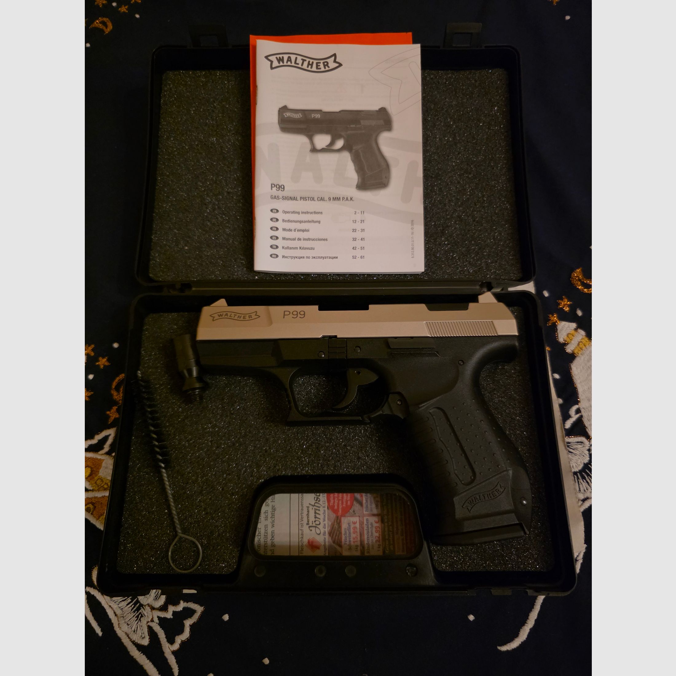 Walther P99 Bicolor NKL 9mm P.A.K Schreckschuss
