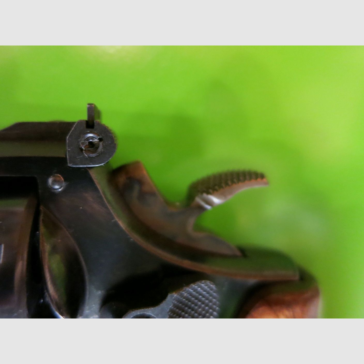 Revólver deportivo, revólver de tiro Smith & Wesson modelo 17-3 Masterpiece "Target", .22lr + empuñadura deportiva #69-