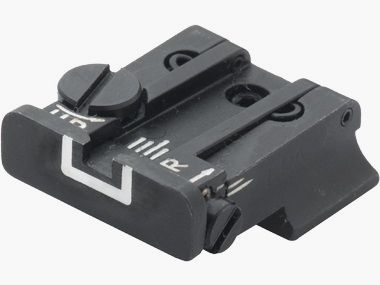 LPA Sights Visier f. CZ 75, 75B, 85 TPU57ZC18 - White Outline