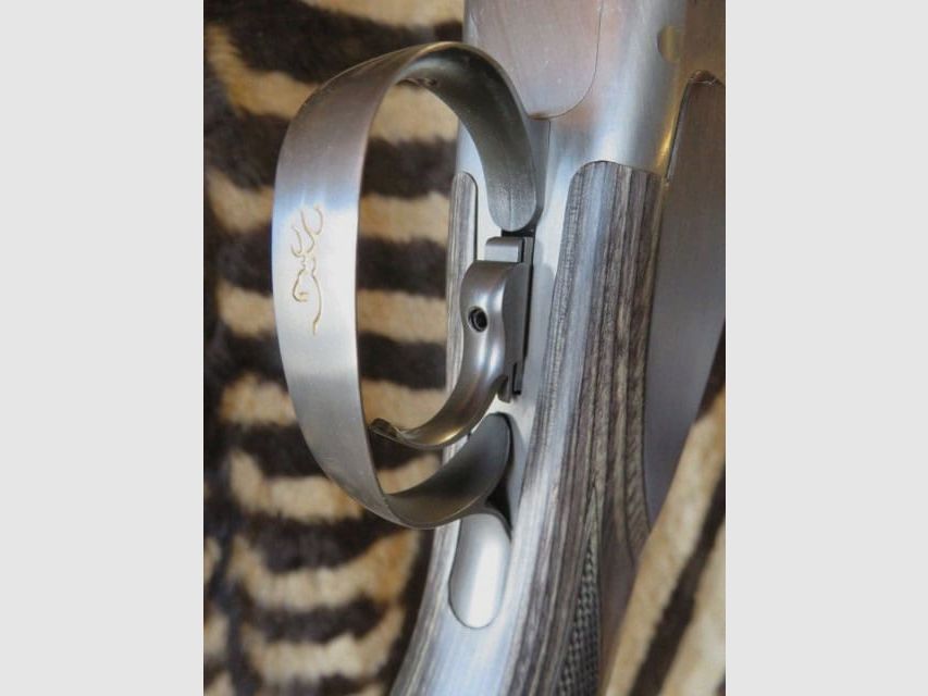 Bockdoppelflinte BROWNING B 525 Laminated Adjust Sporter Kal. 12/76 Läufe 81 cm 4 Chokes verstellbarer Schaft, Bild 11 von 12