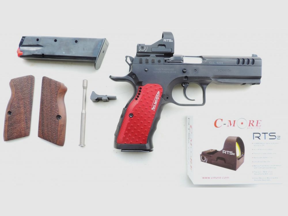 TANFOGLIO Stock I ´´ Custom Extreme ´´ gebraucht Kal.9x21 R.16397, Bild 2 von 2