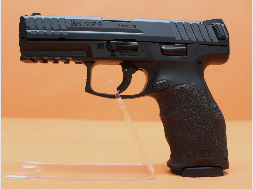 Heckler&Koch Ha.Pistola 9mmLuger Heckler&Koch/H&K HK SFP9 (SF) 104mm canna poligonale/ pulsante (9mmPara/9x19)