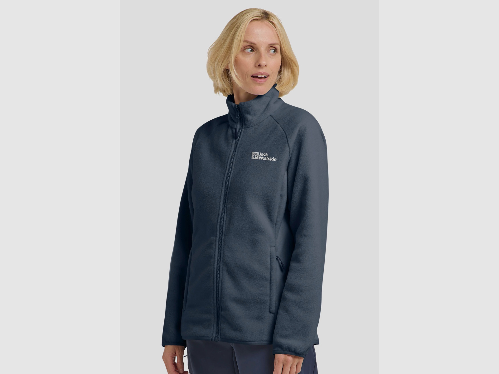 JACK WOLFSKIN Moonrise Fz W Fleecejacke Damen Midnight Sky