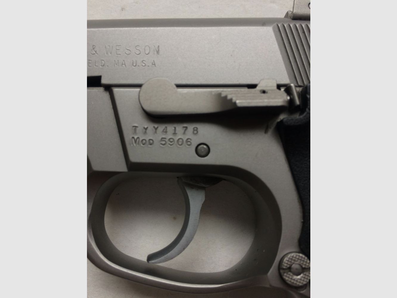 Smith and Wesson	 5906