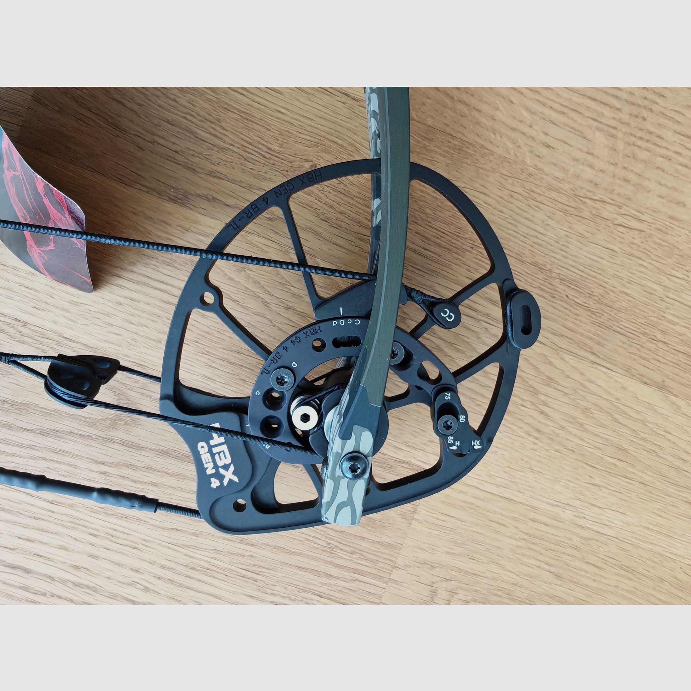 Hoyt Alpha AX-2 29 + Garmin Xero A1i + QAD Ultra Rest MX2 Set NUOVO