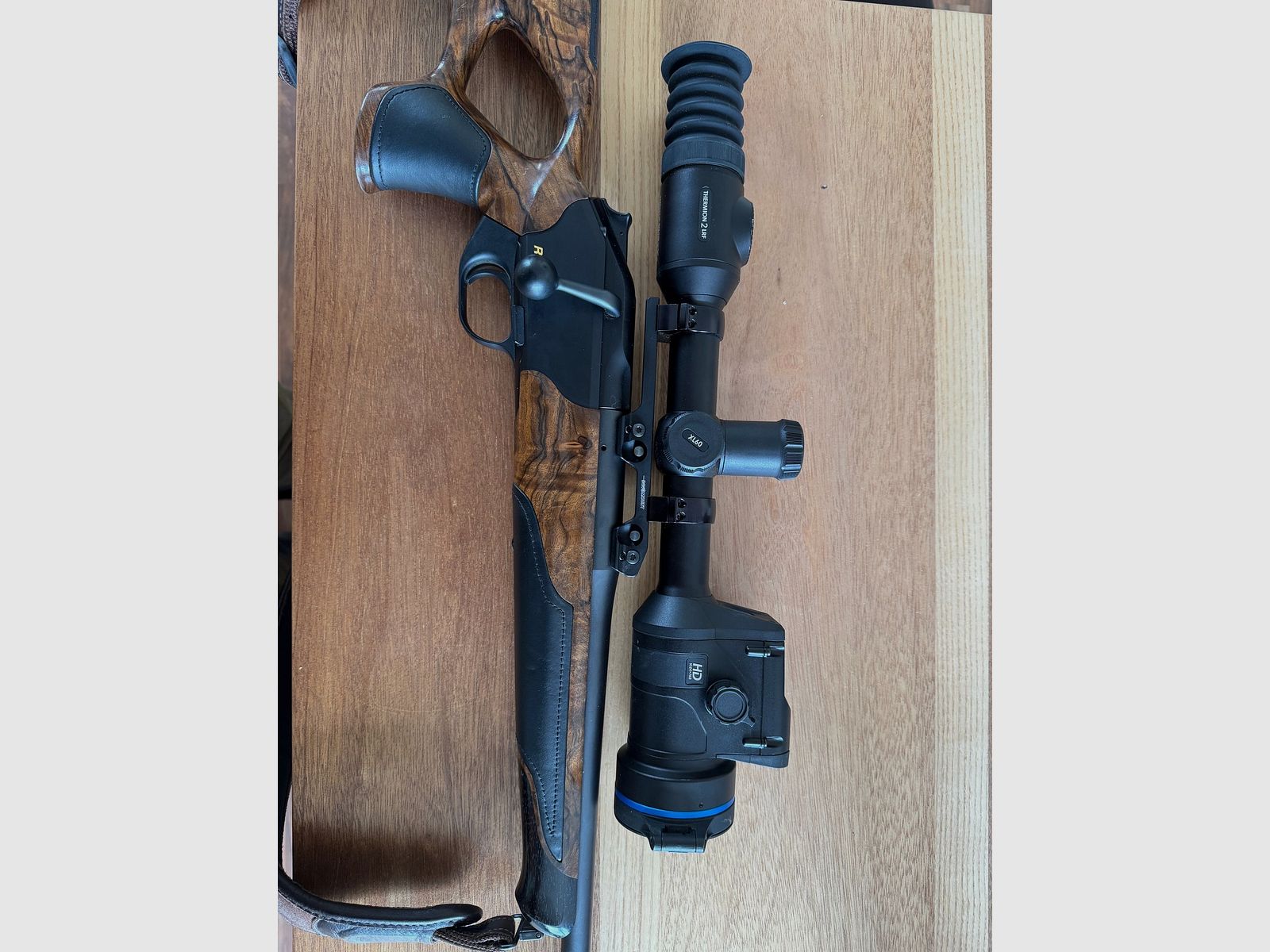 Pulsar Thermion 2 LRF XL60 thermal imaging riflescope with laser rangefinder – excellent condition