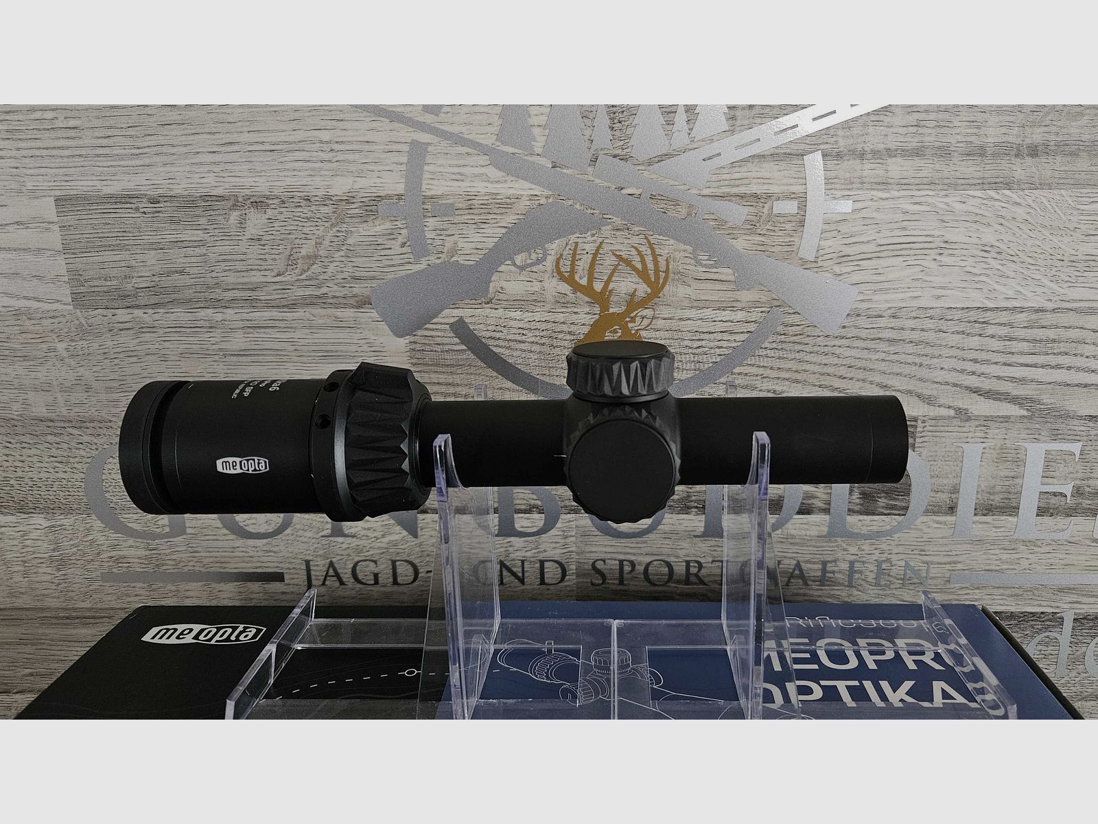 Doelrifle Meopta MeoPro OPTIKA6 1-6x24 RD SFP kruis met verlicht punt - Nieuwe goederen van de vakhandel -