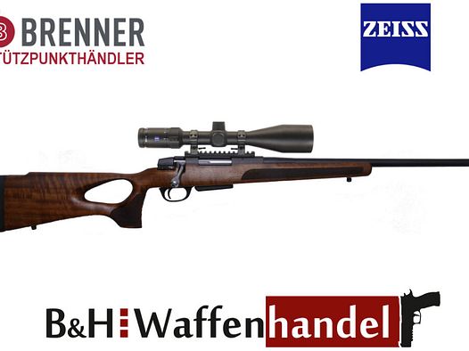 Brenner Komplettpaket:	 Brenner BR 20 Lochschaft mit Zeiss 3-12x56