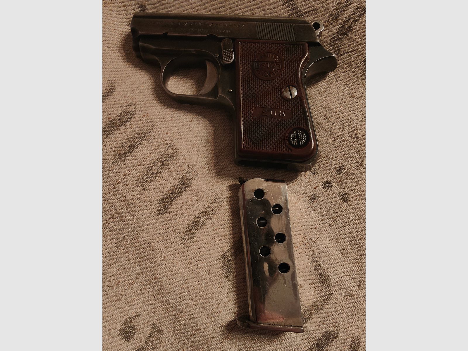 Pistola tascabile Astra Cup 6,35 Browning