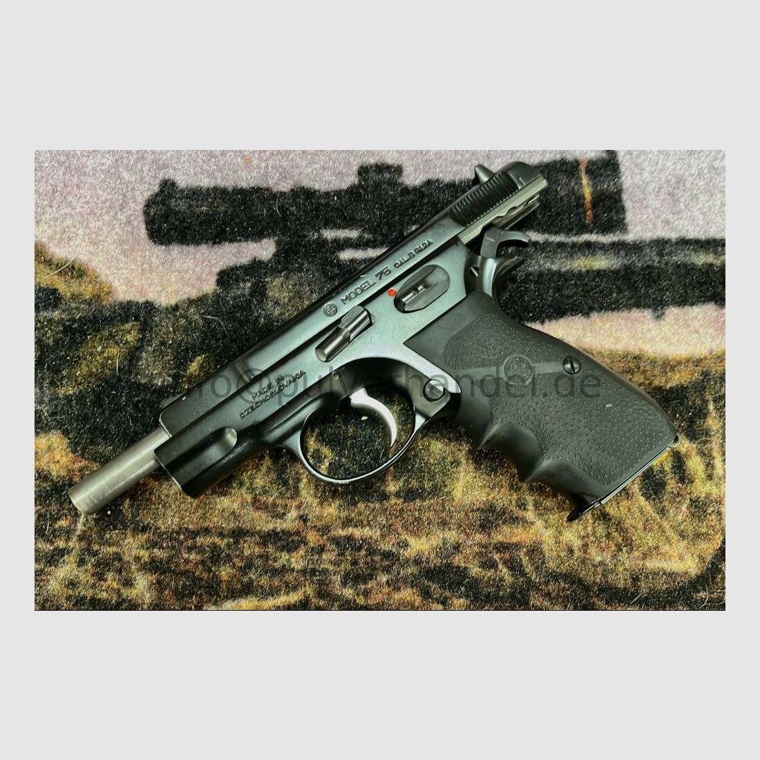 CZ75 halbautomatische Ganszstahlpistole zum Sonderpreis 9mmLuger