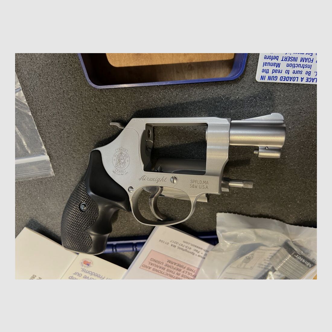 Smith and Wesson S&W 637-2 Airweight .38 Special +P Revolver