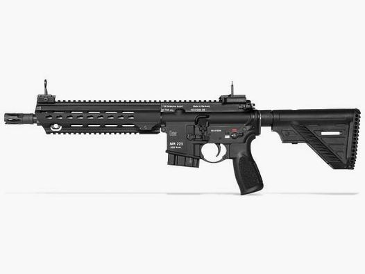 HECKLER & KOCH Selbstladebüchse Mod. MR223 A3 -11'' .223Rem  Slim-Line Black