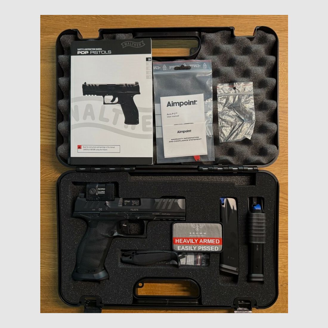 Walther Pistole PDP Full Size 4,5" Professional Acro