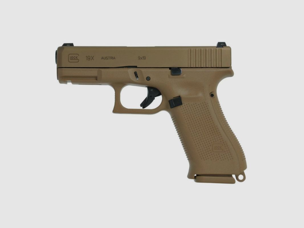 PISTOLE GLOCK 19X - FDE - Kal.9x19, Bild 1 von 2